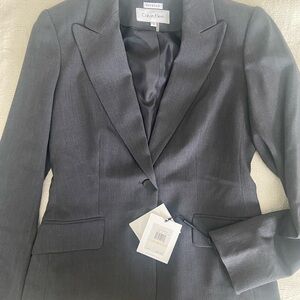 Calvin Klein Gray Blazer